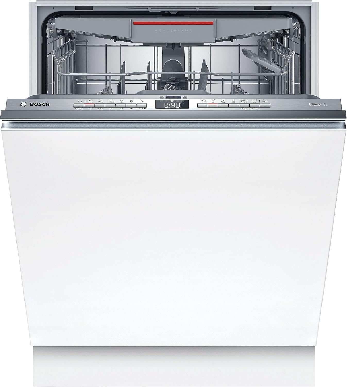 Bosch SMV4EVX00E - Série 4 - Lave-vaisselle encastrable - 60 cm - 14 couverts - Silence Plus 44 dB - Bandeau metallic - Image 1