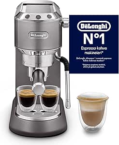 Delonghi EC 885.GY Dedica Arte Grey - Image 1