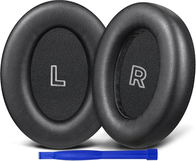 SOULWIT Foam Cushion Pads for Bose QC Ultra/New QuietComfort Ultra(2nd Gen) Wireless Headphones, Soft Protein Leather Pads, High Density Insulation Foam - Image 1