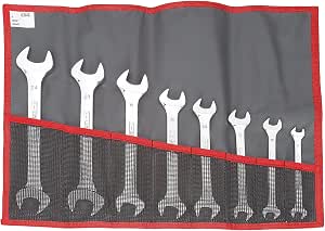 Facom 44.JE8T Set of 8 Fork Wrenches in mm - Image 1