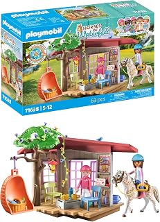 Playmobil 71638 Espace détente avec cavalières - Horses of Waterfall - Comprenant Deux Personnages, Un Cheval et Un Coin Secret pour Les Fournitures - Dès 5 Ans - Image 1