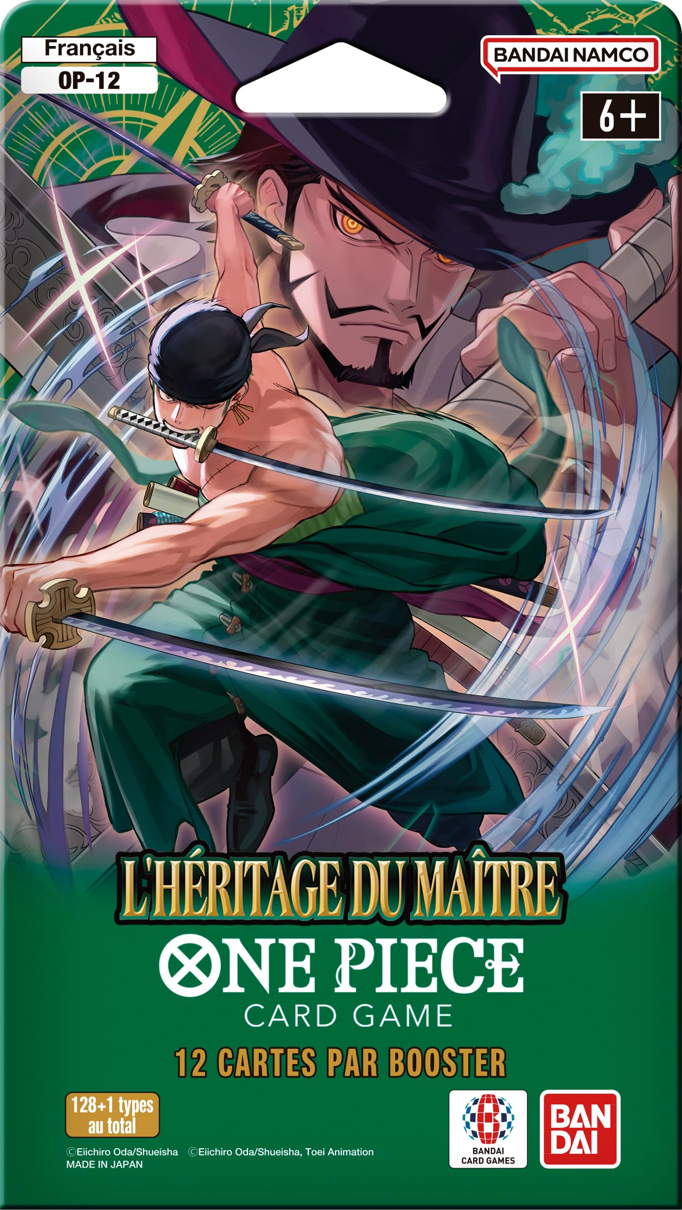 Asmodee - One Piece OP-12 Booster - Bandai - The Master's Legacy - Board games - TCG Trading Card Game - Legacy of The Master - in English - Image 1