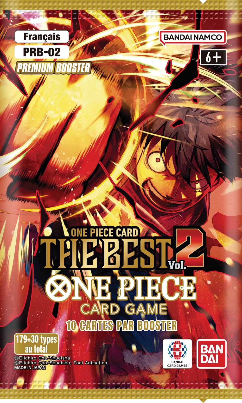 Asmodee - One Piece OP02 Premium Booster Volume 2 - Bandai - Trading Card Game TCG - in French - Image 1