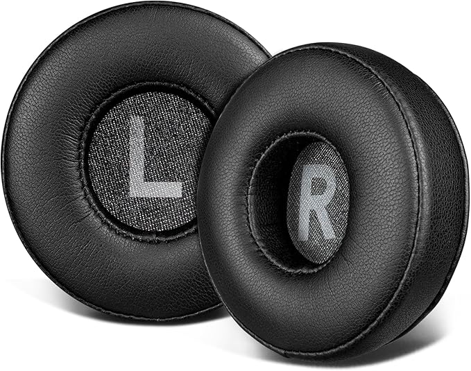 SOULWIT 70 mm Foam Cushion Pads for Sony WH-CH500/CH510/CH520,MDR-ZX100/ZX110/ZX110NC/ZX110AP/ZX220/XB200/ZX300/ZX330BT,MDR-V100/V150/V200/V250 0/V30 0/V400,DR-BT101/ZX102DPV - Image 1