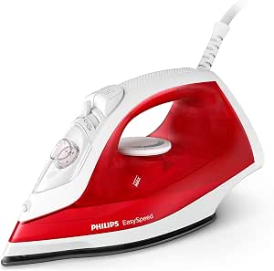 Philips Steam Iron, 2000W, 220ml, White and Red (GC1742/40)          [Energy Class A+] - Image 1