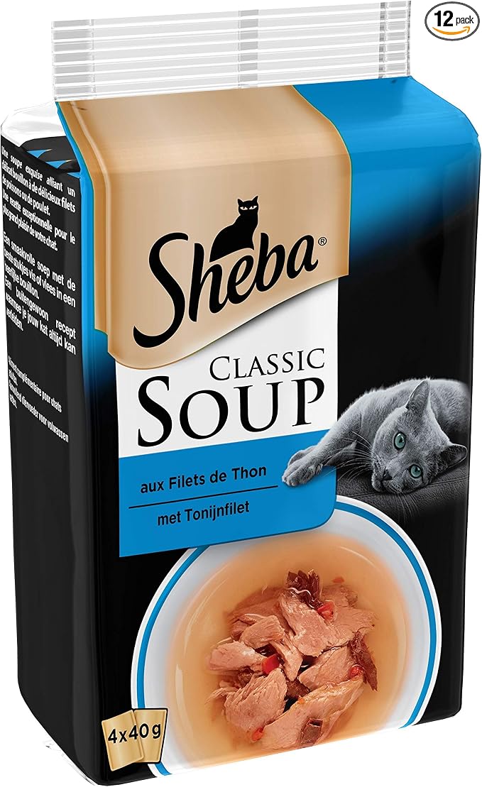 Sheba Gourmet Fresh Cat Soup Bags - Image 1