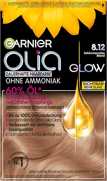Garnier Olia Glow 8.12 Blonde Shimmer - Image 1