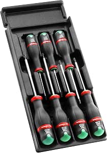 Facom MOD.ATXR PROTWIST® SCREWDRIVER Modules for TORX PLUS® Tamper Resistant Screws in Thermoformed Tray - 840g - Image 1