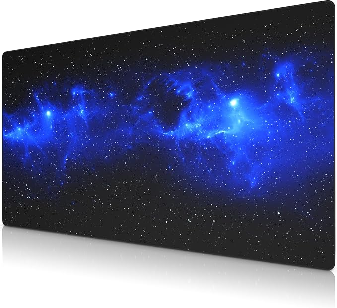 TITANWOLF XXL Gaming Mouse Pad, 1600 x 800 mm, Mouse Pad Mat, Extra Large Fabric Office Gamer Pad, Non-Slip Base, High Precision and Speed, for Roccat Razer Logitech Mouse Keyboards - Image 1