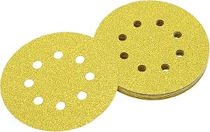 DEWALT DT3102-QZ 125mm Grit 60 Sanding Discs 10 Pieces - Image 1