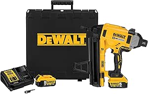 DEWALT - XR 18V concrete/steel nailer - cordless nailer with case - 2 batteries and charger - blow by blow or burst - nail diameter 2.6-3.7 mm - DCN890P2-QW - Image 1