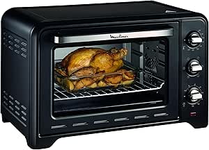 Moulinex Optimo OX464810 33 L Electric Oven with Rotating Heat and 6 Cooking Modes for Bread, Pizza, Pies and Cakes Pastries, Grill and Fries - Image 1