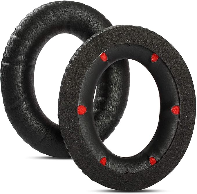 Professional Replacement Ear Pads Compatible with HyperX Cloud Revolver S Cloud Revolver S Cloud Revolver Gaming Headset with Softer Protein Leather & Memory Foam - Image 1
