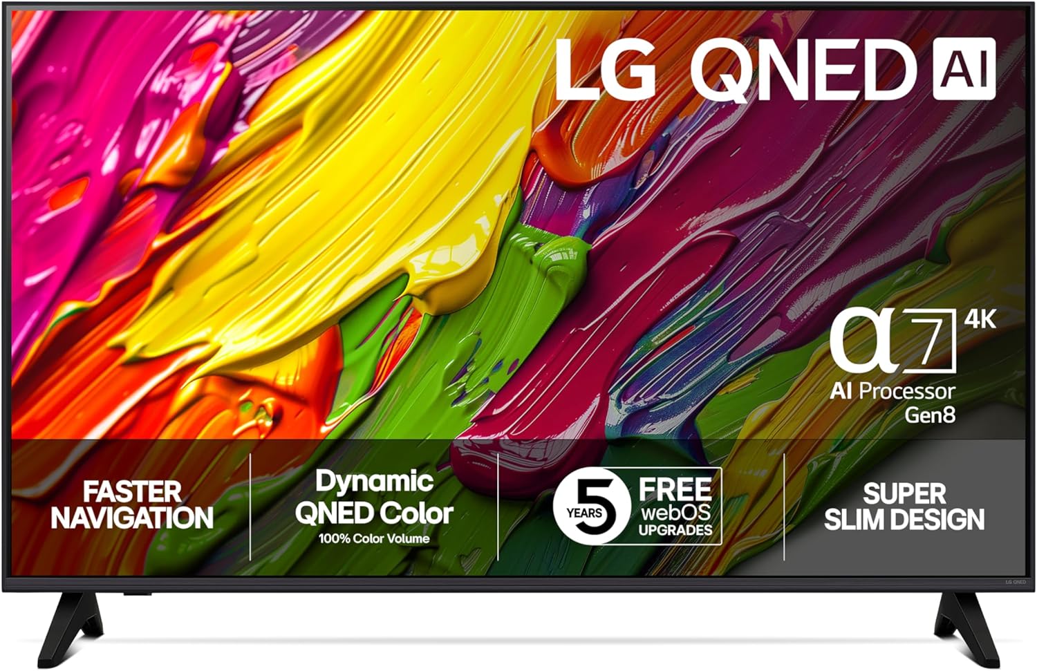 LG TV 43QNED70A6A (2025) 43" QNED 4K UHD - Image 1
