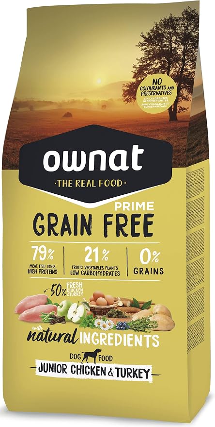 ownat Premium Grain Free Adult Chicken/Turkey-12 kg - Image 1