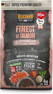 BELCANDO Finest GF Salmon [4 kg] Nourriture pour chiens sans céréales | Nourriture sèche pour chiens de petites et moyennes races | Nourriture complète pour chiens à partir de 1 an - Image 1