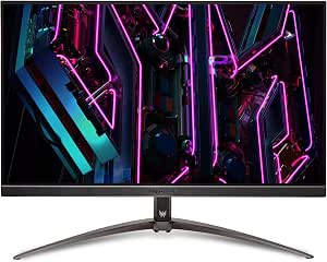 Acer Predator XB273KV3bmiiprx, 27" 4K UHD IPS Gaming Monitor, 160Hz (3840x2160, 16:9, AMD FreeSync Premium, 1/0.5ms (GTG), 400 Nits, VESA DisplayHDR 400, 2xHDMI 2.1/1xDP 1.4), Black - Image 1