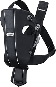 BABYBJÖRN Original Baby Carrier, Cotton, Black - Image 1