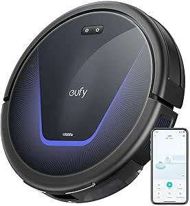 eufy G50 Robot Vacuum Cleaner with 4000 Pa Suction Power, Dynamic Navigation, Pro-Detangle Comb, Roller Brush, Ideal for Pet Hair, Hard Floors, Carpets - Image 1