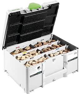 Festool Set of DOMINO Beech DS 4/5/6/8/10 1060 BU - Image 1