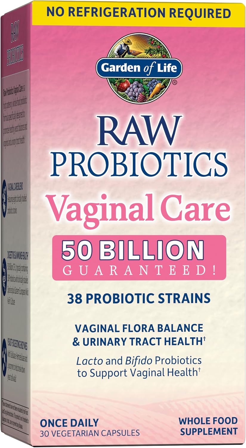 Garden of Life Raw Probiotics Vaginal Care (Shelf-Stable) - 30 vcaps - Image 1