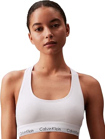 Calvin Klein Women Modern Cotton Bralette, Thigh Nymphs - Image 1
