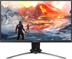 Acer Predator UHD Gaming Monitor 3840 x 2160 IPS 27 Inches | AMD FreeSync Premium | 160Hz | Up to 0.5ms | HDR600 | Delta E<1 | TUV/Eyesafe | USB Type-C, DP 1.4 and 2 x HDMI 2.1 | XB273K LVV bmiii p - Image 1
