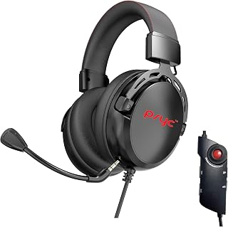 Psyc SERAPH 7.1 Gaming Headset with Surround Sound USB Aux Built-in Amplifier for PC, Mac, Laptop, Tablet, Smartphone, Nintendo, PS4, PS5 - Image 1