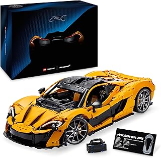 Technic McLaren P1 Hypercar Model Kit for Adults - Gift Idea for Car Enthusiasts - Reduced Scale Collector's Item - Racing Car Replica 42172 - Image 1