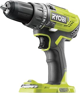 RYOBI - Perceuse-visseuse 18V - 2 vitesses - 50 Nm - 500-1 800 tr/min - 22 positions - mandrin 13 mm - R18DD3-0 - Image 1