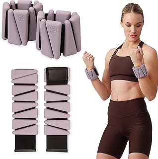 Gaiam Wrist and Ankle Weights, Wearable Bracelet to Strengthen, Tone & Sculpt, Adjustable Ankle Weights for Women & Men for Yoga, Dance, Pilates, Barre, Cardio, Home & Gym Use - Image 1