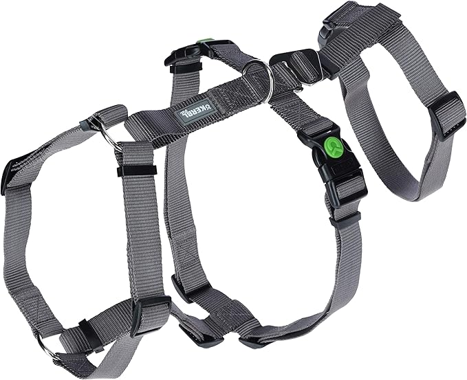 Kerbl Pet Miami Panic Harness Grey, 48-70 cm, 20 mm - Image 1
