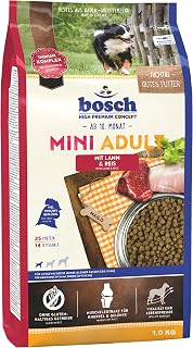 bosch HPC Mini Adult - with lamb & rice - dry food for adult dogs of small breeds (up to 15 kg) - 3 kg - Image 1