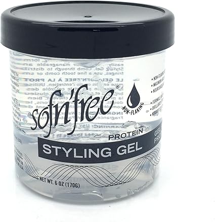 Sofn'free Protein Styling Gel, 6 oz, Clear, Pack 1 - Image 1