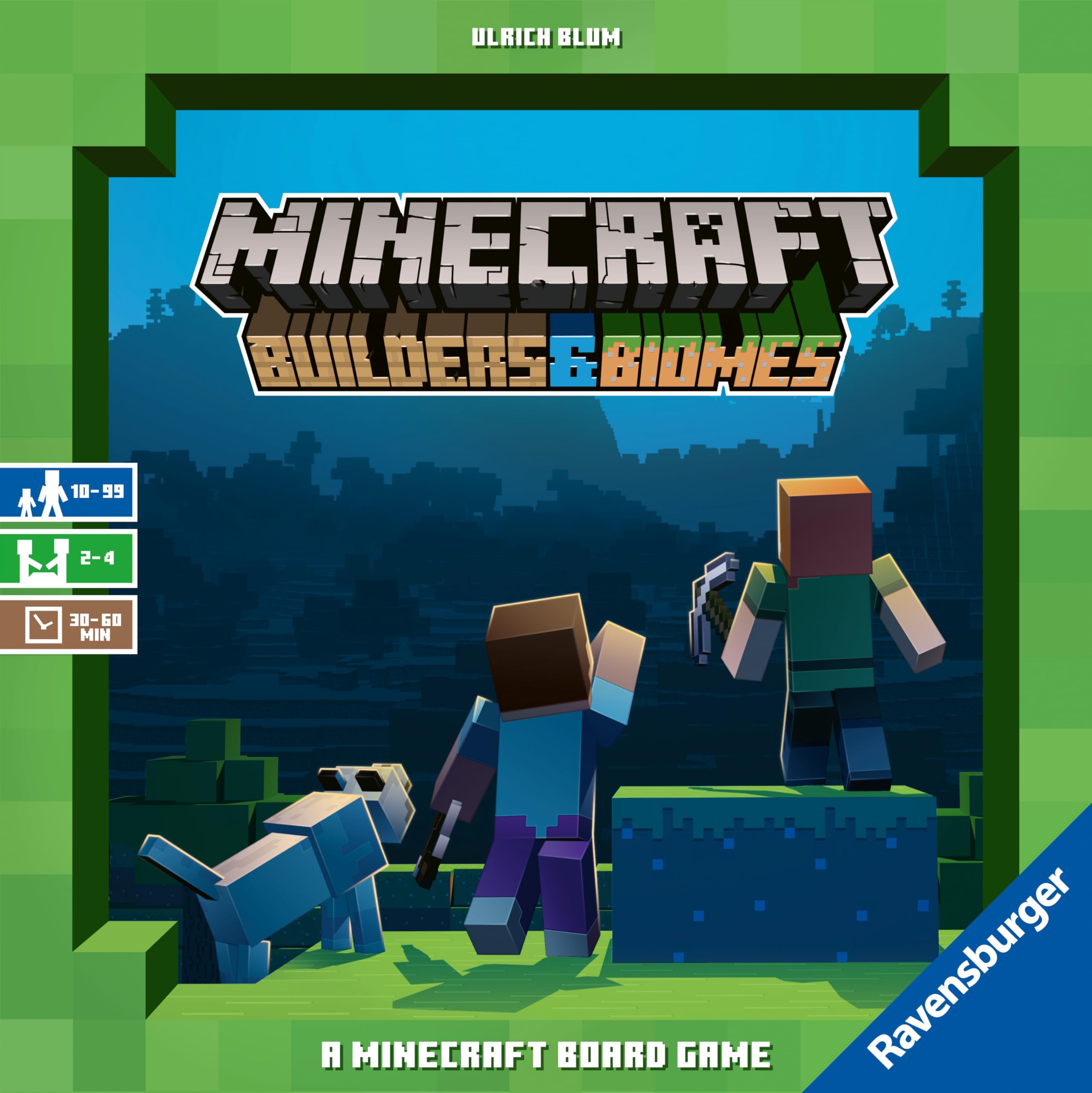 Ravensburger - Minecraft Builders & Biomes - Video Game Board Game - Strategy - 2-4 Players from 10 Years Old - 26132 - (Multilingual - French Included) - Image 1