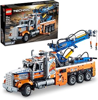 Technic 42128 Heavy Duty Tow Truck Building Kit; Explore a Classic Truck Filled with Authentic Features; New 2021 (2,017 Pieces) - Image 1