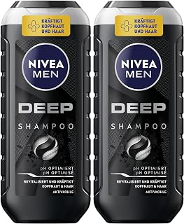 NIVEA Men Shampooing profond 250 ml (Lot de 2) - Image 1