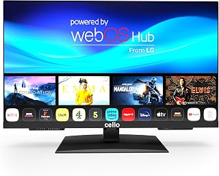 C2424WSH 24" 240V Smart TV, Triple Tuner, Bluetooth, WebOS by LG, Pitch Perfect Speaker, Disney+, Netflix, Ideal for Small Rooms [2025] [Energy Class E] - Image 1