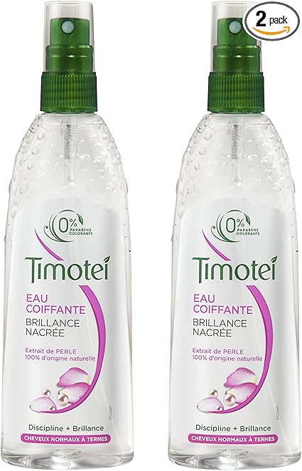 Timotei Pearly Shine Styling Water 150 ml - Pack of 2 - Image 1