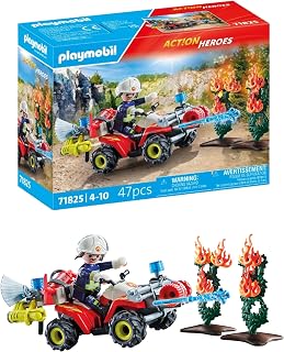 Action Heroes | Fire Quad Extinguished Hedge Fire | Fire Vehicle | Toy for Kids Ages 4+ | 71825 - Image 1