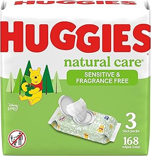 Huggies Natural Care Unscented Baby Wipes- 168 Count - Image 1