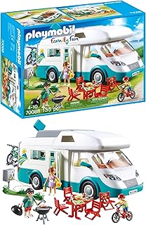 Playmobil Family Fun 70088 Camping-Car Familial avec Toit Amovible et de Nombreux Accessoires, Dès 4 Ans - Image 1