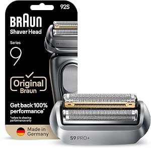 Braun 92S Replacement Head Compatible with All Series 9 Electric Shavers 9, 9290cc, 9291cc, 9370cc, 9293s, 9385cc, 9390cc, 9330s, 9296cc - Image 1