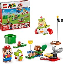 LEGO Super Mario Les Aventures de Mario Interactif - Junior-Mobile de Bowser Jr. et Yoshi - Cadeau Nintendo pour Un Anniversaire Enfants Garçons et Filles Fans de Jeux Vidéo dès 6 Ans 71439 - Image 1