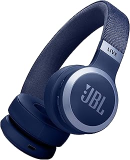 Live 670NC On-Ear Headphones, Bluetooth 5.3, Multi-Source Connection, Adaptive Noise Reduction and Smart Ambient, Up to 65 Hours of Battery Life Blue - Image 1