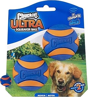 Chuckit - Lot de 2 balles ultra couineur - 1 pièce - Image 1