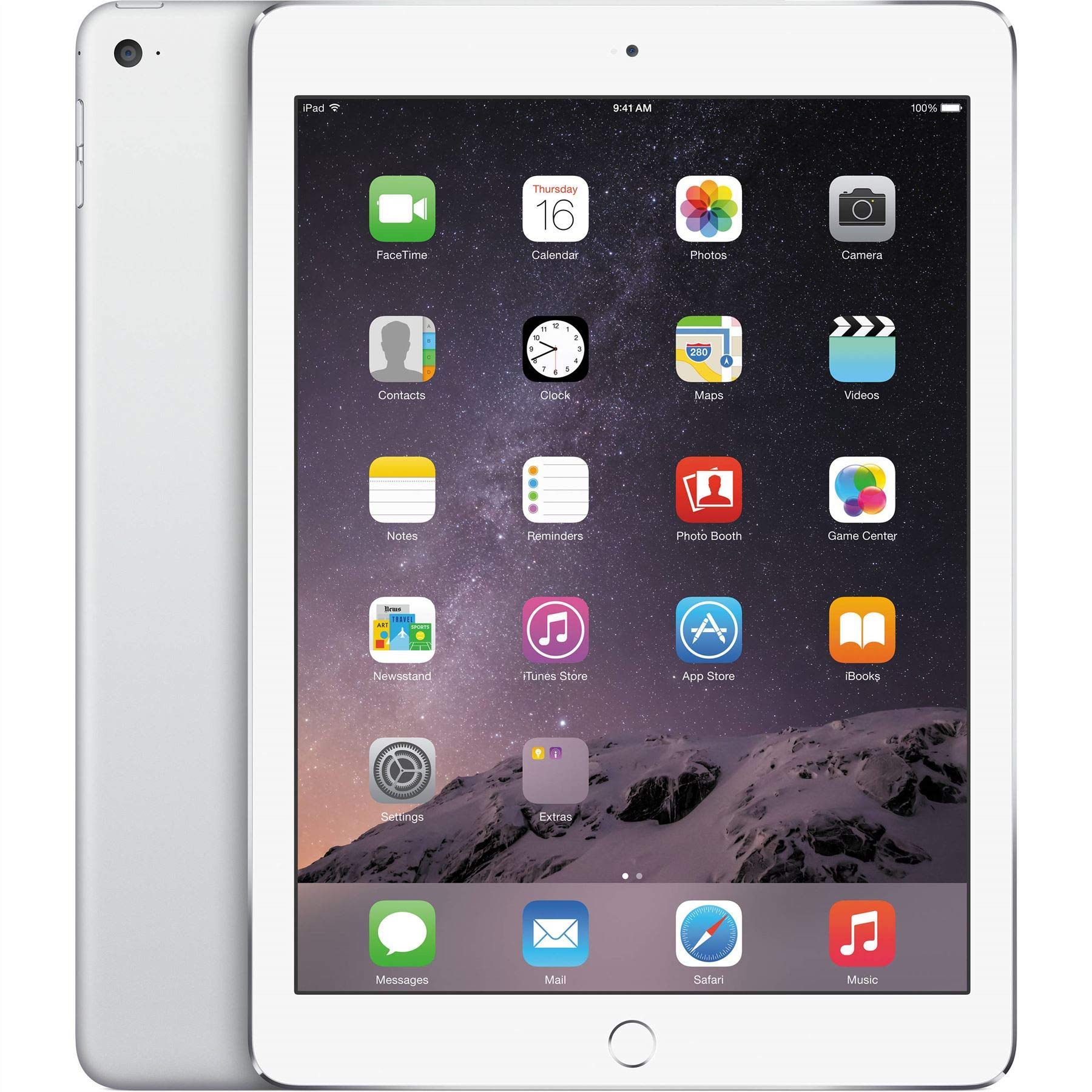 Apple iPad Air 2 16GB 4G - Silver - Unlocked (Refurbished) - Image 1
