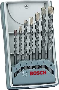 Bosch Professional 7 Piece CYL-3 Concrete Drill Set (for Concrete, Diameter 4/5/6/6/7/8/10 mm, Accessories Impact Drill) - Image 1