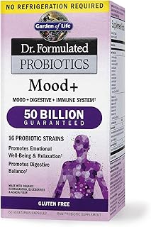 Dr. Formulé Mood+ Probiotics 60 Vegetarian Capsules - Image 1
