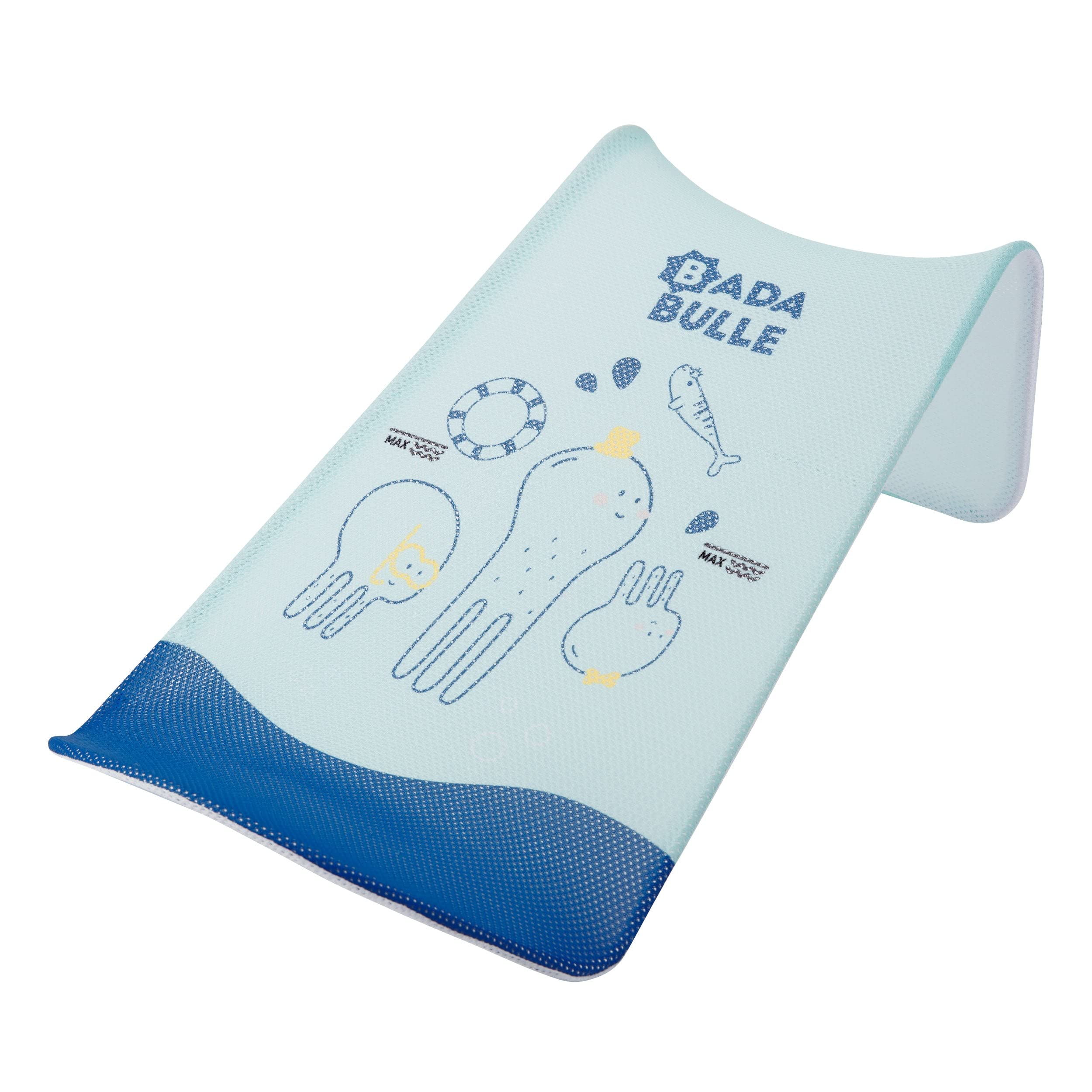 Badabulle Ergonomic Bath Hammock, Non-Slip, Breathable Fabric, 0-6 Months - Image 1